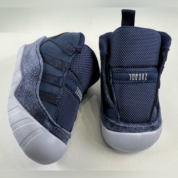 ⭐️HOST PICK⭐️NIKE Jordan11 Crib Bootie Midnight Navy Blue Size:4C Brand New WBOX - Picture 4 of 10